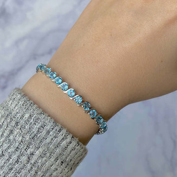 Luxury In Blue: Stunning Swiss Blue Topaz Jewelry Pieces